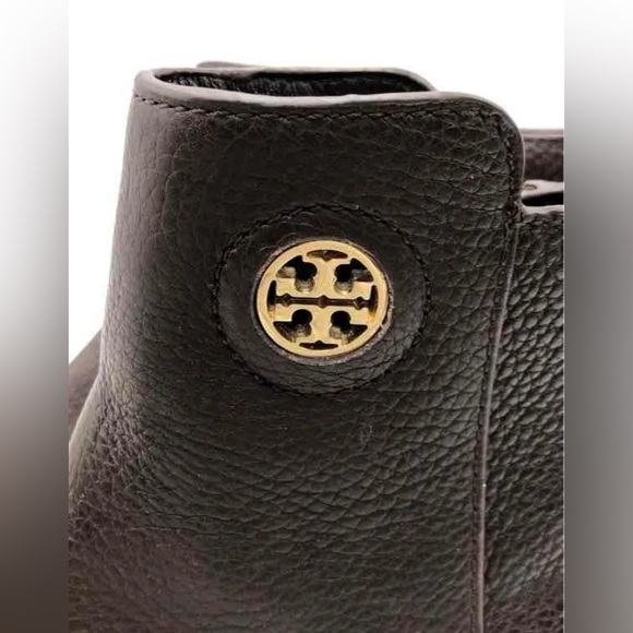 Tory Burch Leather Booties Junction Flat - Picture 4 of 6